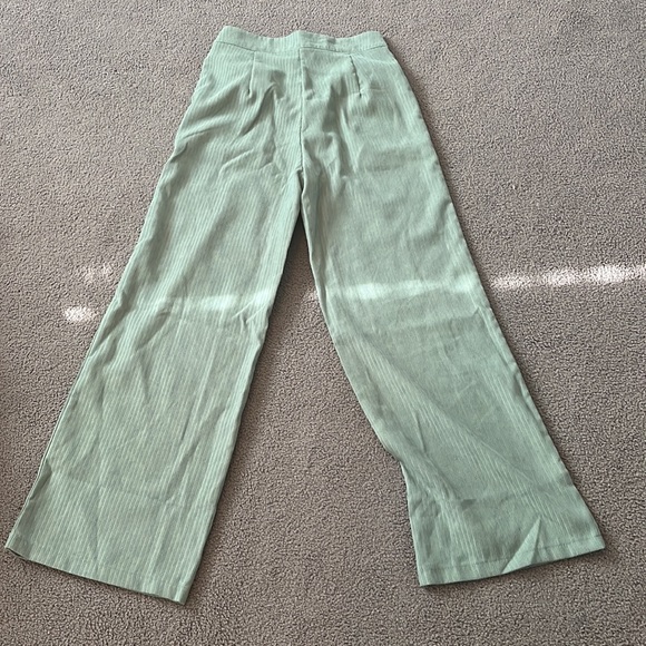 shein cord wide leg pants size xs - Picture 6 of 8